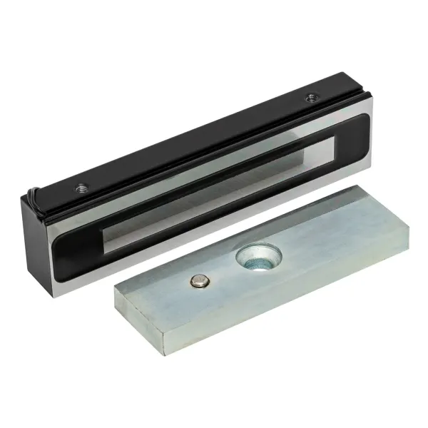 Электромагнитный замок AccordTec ML-200K Premium Black с уголком