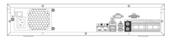 IP-видеорегистратор 64-канальный 2U 4K Dahua DHI-NVR5864-4KS2