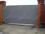 Противотаранные ворота ВПО-L откатные, электромеханические
