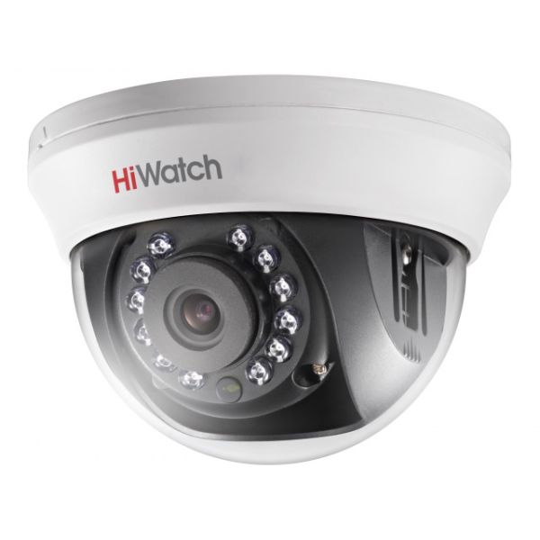 Купольная HD-TVI видеокамера HiWatch DS-T201(B) (2.8 мм) 2 Мп