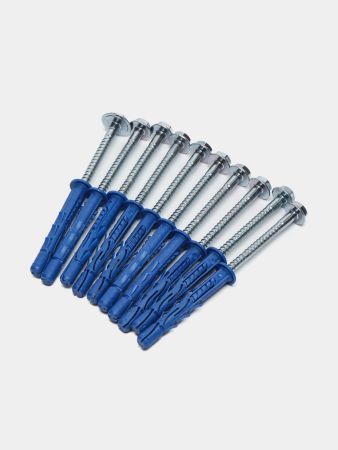 Рамный дюбель для крепления вентилируемых фасадов RAWLPLUG с цинковым покрытием, 10x100 мм R-FF1-N-10K100 Рамный дюбель для крепления вентилируемых фасадов RAWLPLUG с цинковым покрытием, 10x100 мм R-FF1-N-10K100