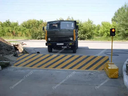 Противотаранная дорожно-заградительная установка ПДЗУ-L-3 с дорожным покрытием Противотаранная дорожно-заградительная установка ПДЗУ-L-3 с дорожным покрытием