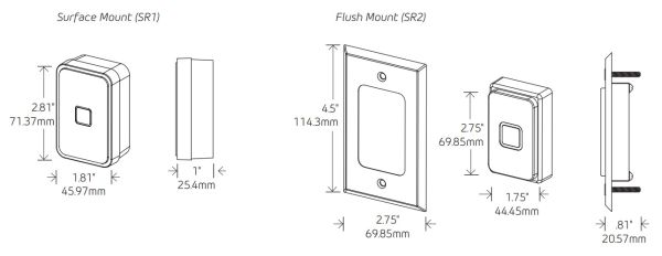 Бесконтактный RFID считыватель dormakaba Saflok SR1 (CSR1-RC011NN000SC/SC)