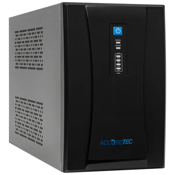 Блок бесперебойного питания AccordTec UPS-220/1200VA Блок бесперебойного питания AccordTec UPS-220/1200VA