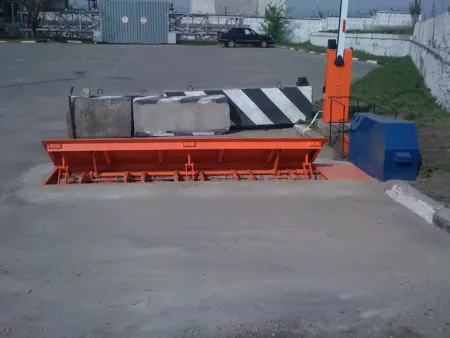Дорожный блокиратор Silar ПЗП 3000ЭМЗ с центральным приводом, электромеханический заглубляемый Дорожный блокиратор Silar ПЗП 3000ЭМЗ с центральным приводом, электромеханический заглубляемый