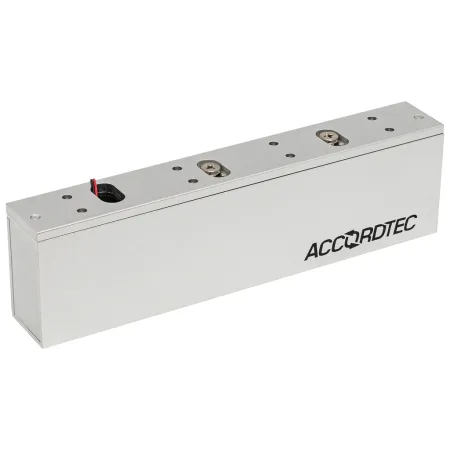Электромагнитный замок AccordTec ML-500AL с герконом и датчиком Холла, серебро Электромагнитный замок AccordTec ML-500AL с герконом и датчиком Холла, серебро