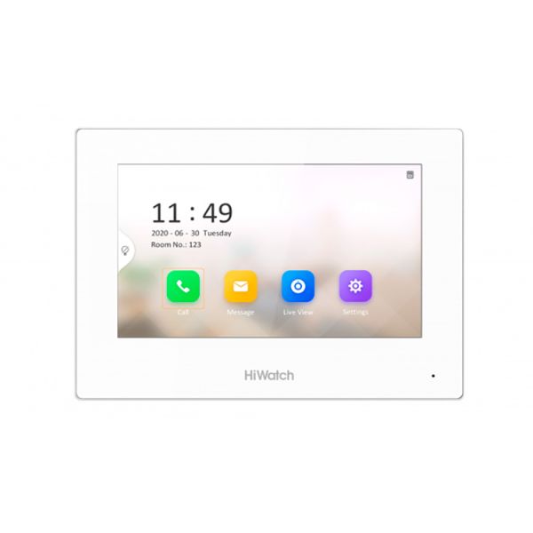 IP-видеодомофон 7″ HiWatch VDP-H2211 с питанием по PoE