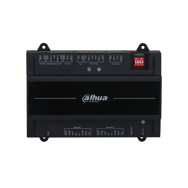 Сетевой контроллер доступа Dahua DHI-ASC2202B-S для 2 дверей и 1 направления