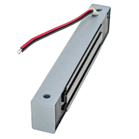 Электромагнитный замок AccordTec ML-100K с уголком, серебряный металлик Электромагнитный замок AccordTec ML-100K с уголком, серебряный металлик