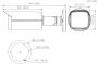 Цилиндрическая уличная IP-видеокамера 4Мп Dahua DH-IPC-HFW5449TP-ASE-LED-0280B