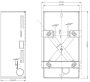 Утапливаемое крепление (2N9151001) для домофонов 2N IP Force/Safety