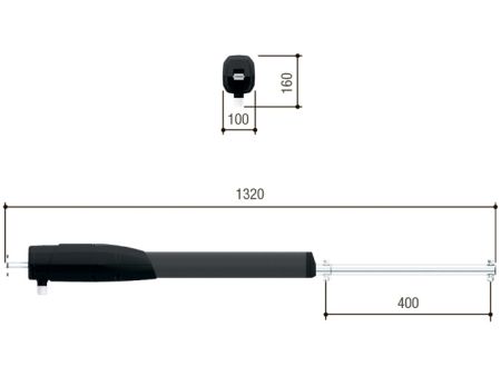 Комплект автоматики для распашных ворот Came ATS30DGS Combo Classico (8K01MP-029)