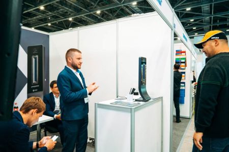 Бесконтактный анализатор алкогольного опьянения Алкорамка Алкозамок П-02