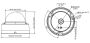 Антивандальная HD-TVI видеокамера 8 Мп HikVision DS-2CE57U7T-VPITF (2.8 мм) с EXIR-подсветкой до 30м