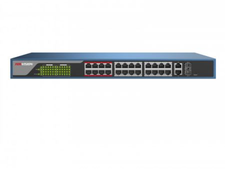 Неуправляемый PoE коммутатор DS-3E0326P-E(B)