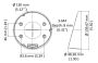 Монтажная коробка HikVision DS-1281ZJ-DM45