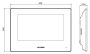 IP-видеодомофон 7″ HikVision DS-KH6320-TDE1 с питанием по PoE