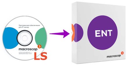 ПО Macroscop Расширение версии LS до версии Enterprise ПО Macroscop Расширение версии LS до версии Enterprise