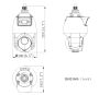 Скоростная PTZ IP-камера TandemVu 2Мп HikVision DS-2SE4C225MWG-E(12F0) с ИК-подсветкой 100 м