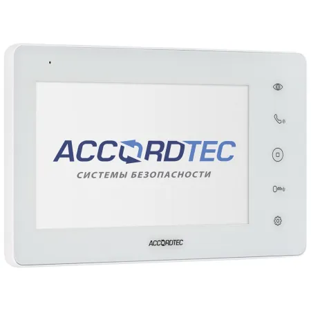 Монитор видеодомофона AccordTec AT-VD720W WH Монитор видеодомофона AccordTec AT-VD720W WH