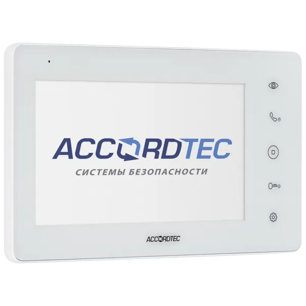 Монитор видеодомофона AccordTec AT-VD720W WH Монитор видеодомофона AccordTec AT-VD720W WH