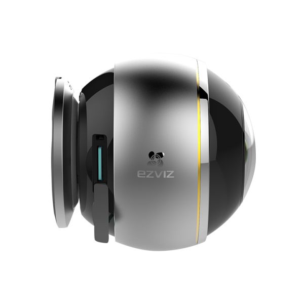 Миниатюрная панорамная IP-камера 3Мп Ezviz C6P (1.2 мм) c эффектом «рыбий глаз»
