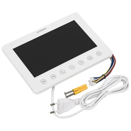 Монитор видеодомофона AccordTec AT-VD 751C/M/SD WH