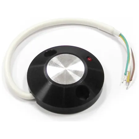 Кнопка выхода AccordTec КН-05 со светодиодом, черная Кнопка выхода AccordTec КН-05 со светодиодом, черная