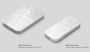 Считыватель бесконтактных карт ESMART® Reader LITE серии STONE Mullion, Silverite