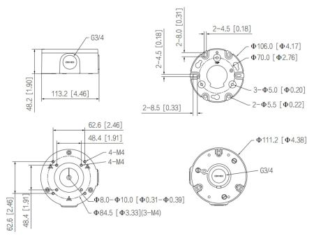 Монтажная коробка Dahua DH-PFA3310R