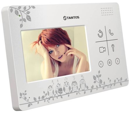 Монитор видеодомофона цветной Tantos Lilu LE Совы