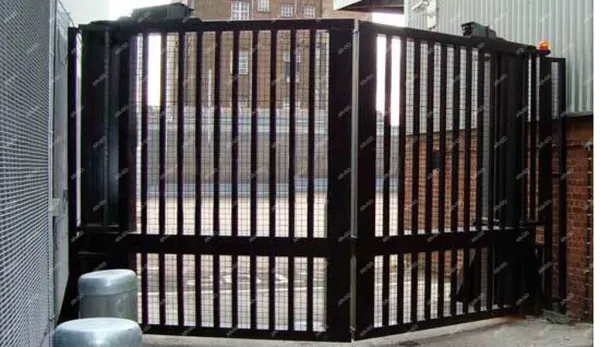 Противотаранные ворота AR-GO НОРД, распашные, гидравлические Противотаранные ворота AR-GO НОРД, распашные, гидравлические