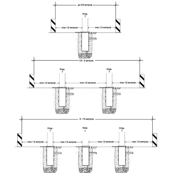 Гидравлический боллард Сатурн Конверсия 275-7 мм