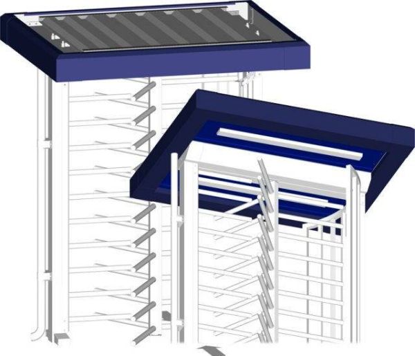Крыша для 1-проходных турникетов серии Ecco Gotschlich Ecco Сomfort Roof 6EDD3U2-C