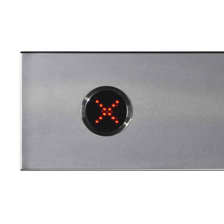 Турникет-трипод тумбовый PERCo-TTD-03.2G из окрашенной стали, темно-серый (с планками)