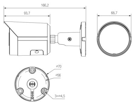 IP-видеокамера уличная 2Мп Dahua DH-IPC-HFW2249SP-S-IL-0280B