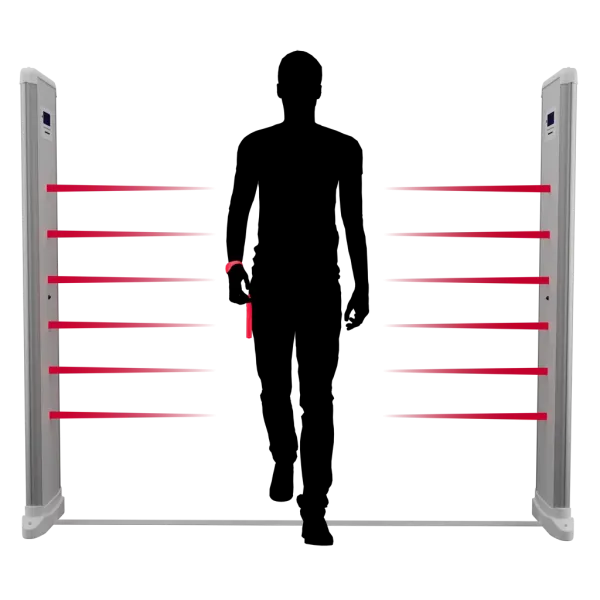 Металлодетектор монопанель RADARPLUS MONO 02, 6-ти зонный, до 1400 мм Металлодетектор монопанель RADARPLUS MONO 02, 6-ти зонный, до 1400 мм