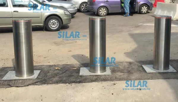 Противотаранный боллард Silar ДПС 32.100.18Г с внешней гидростанцией Противотаранный боллард Silar ДПС 32.100.18Г с внешней гидростанцией