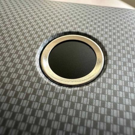 Электронный замок биометрический Solity GP-4000BK Dark Silver, распознавание по отпечатку пальца, двухригельный