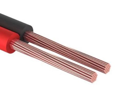 Шнур соединительный для видео/аудиосистем Rexant ШВПМ 2х0,50 мм Шнур соединительный для видео/аудиосистем Rexant ШВПМ 2х0,50 мм