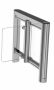 Распашной турникет Cominfo EasyGate SG 1000 650мм