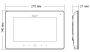 IP-видеодомофон 7" Dahua DHI-VTH5221D-S2, сенсорный