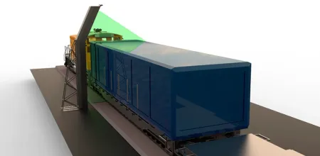 Система досмотра железнодорожного транспорта Adani TRAINSCAN Система досмотра железнодорожного транспорта Adani TRAINSCAN