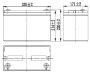 Аккумулятор Etalon FS 12100 (12В 100 А∙ч)