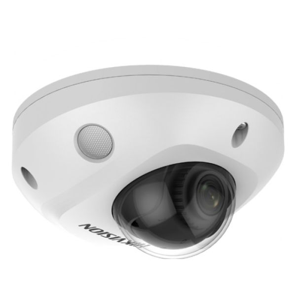 Миникупольная Wi-Fi IP-видеокамера 2Мп HikVision DS-2CD2523G2-IWS (4 мм) с технологией AcuSense