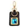 Бесконтактный RFID брелок ZORIO Prestige с кристаллом Swarovski (черный)