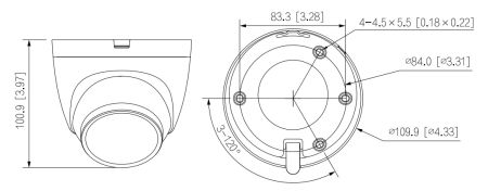 IP-видеокамера уличная 4Мп Dahua DH-IPC-HDW2849TP-S-IL-0360B