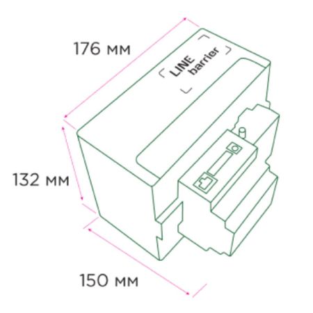Комплект для автоматизации проезда Линия Line Barrier 1APNR