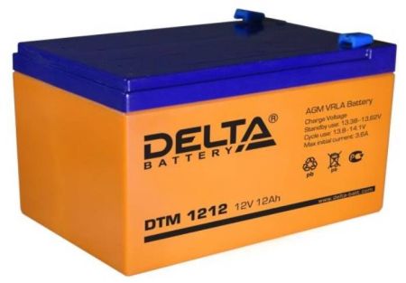 Аккумулятор DTM 1212 (12В 12 Ач)