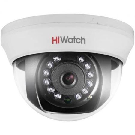 Купольная HD-TVI видеокамера HiWatch DS-T201(B) (6 мм) 2 Мп